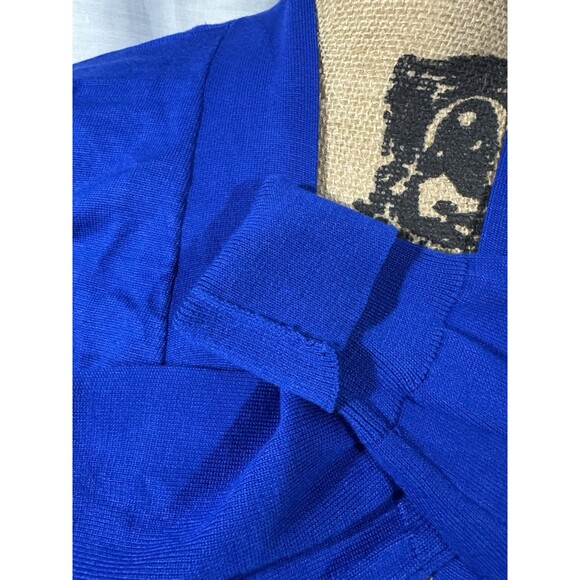 Spense Open Front Cardigan sweater blue Size Small - Picture 6 of 12